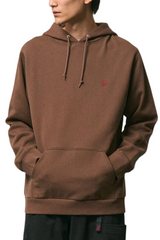 Gramicci One Point Hooded Sweatshirt - Brown