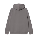 Carhartt WIP Hooded Chase Zip Jacket - Porphyry / Gold