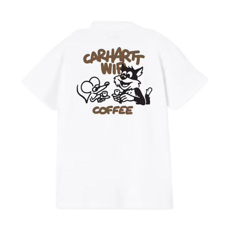 Carhartt WIP Coffee Break T-Shirt - White