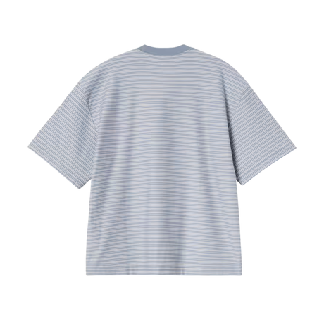 Carhartt WIP Dupree T-Shirt - Dupree Stripe, Shady Blue