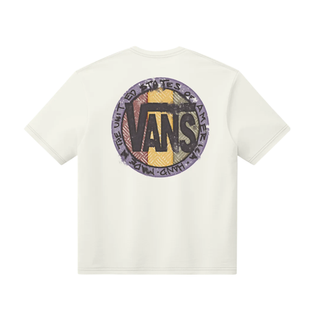 Vans Blotched Circle T-Shirt - Marshmallow