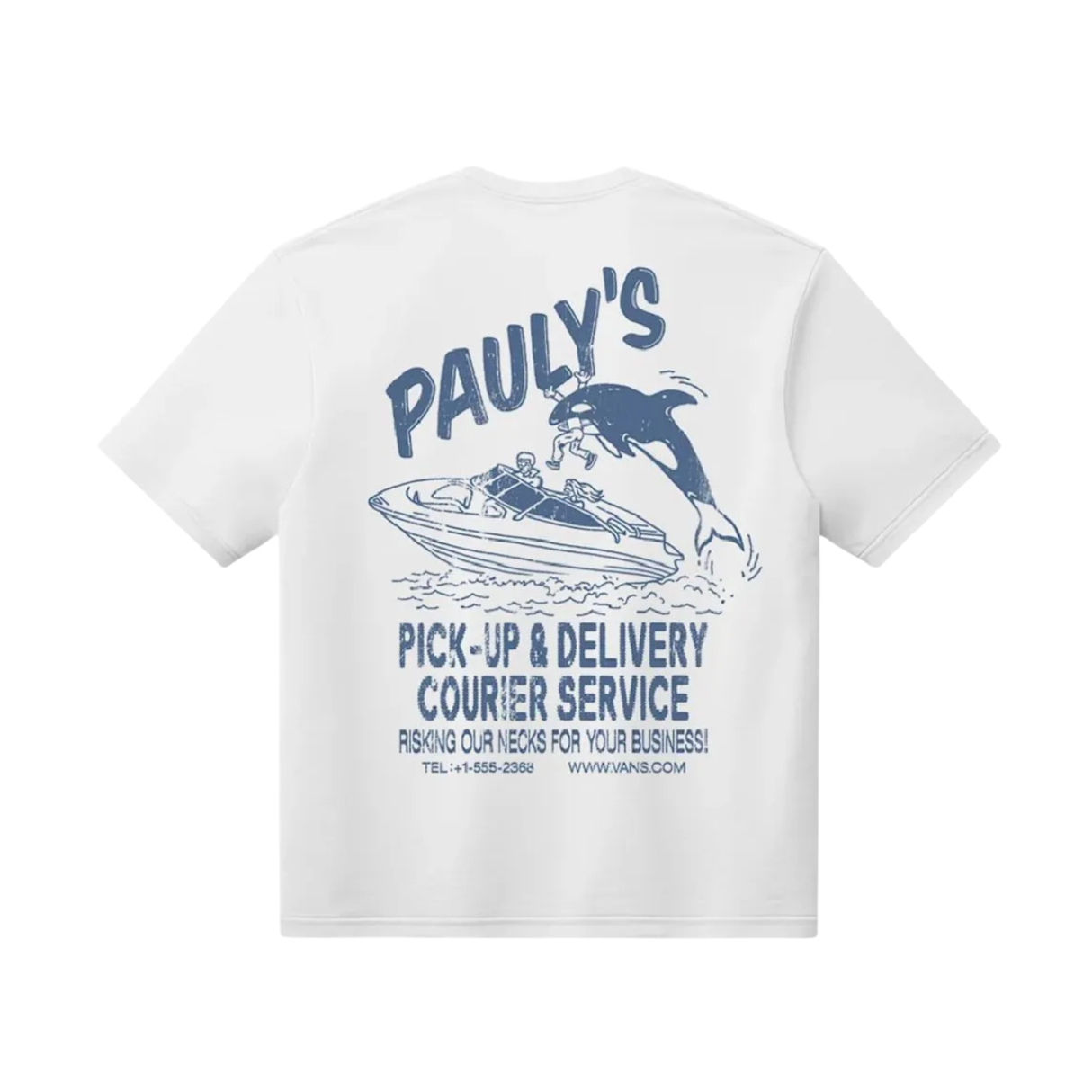 Vans Pauly Delivery T-Shirt - White