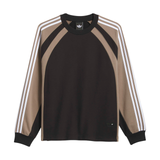 Adidas Skateboarding FS Crewneck Sweatshirt - Black / Black / Khaki Six