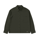 Vans Martinez Corduroy Overshirt Shirt - Obsidian Fern