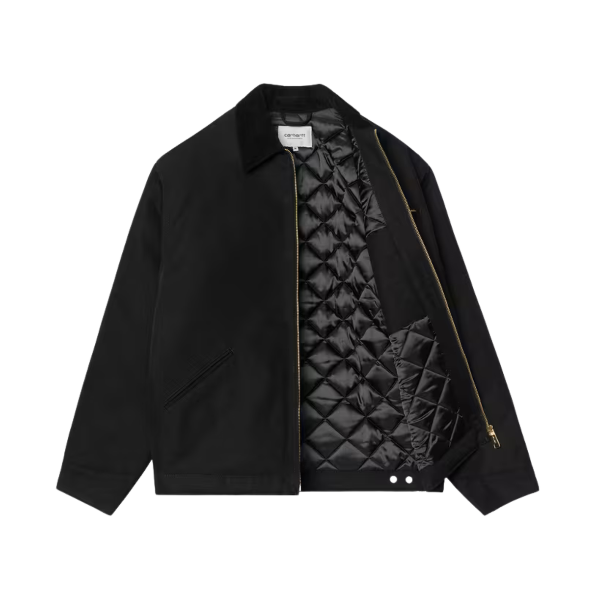 Carhartt WIP OG Detroit Jacket (Winter) - Black / Black (rigid)