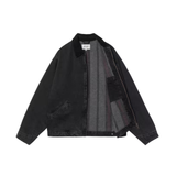 Carhartt WIP OG Detroit Jacket (Winter) - Black / Black (stone washed)