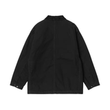 Carhartt WIP Lander Coat Jacket - Black / Black stone washed