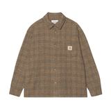 Carhartt WIP Bagley Shirt - Bagley Check, Hamilton Brown