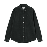 Carhartt WIP Madison Fine Cord Shirt - Raven