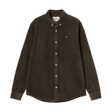 Carhartt WIP Madison Fine Cord Shirt - Tobacco