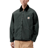 Carhartt WIP OG Detroit Jacket (Winter) - Raven / Black (stone canvas)