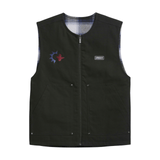 Adidas Skateboarding x Mark Gonzales Plaid Reversible Vest - Black