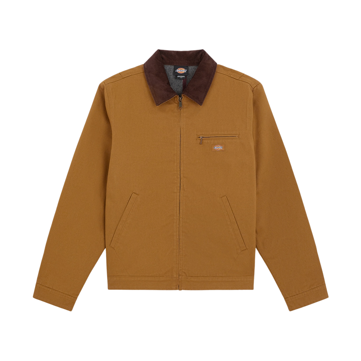 Dickies Duck Canvas Blanket Lined Coat Jacket - Brown Duck