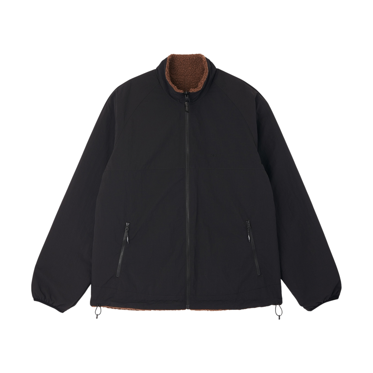 Gramicci Reversible Sherpa Jacket - Dark Brown / Black
