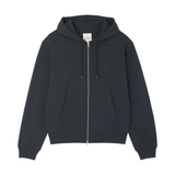Gramicci One Point Zip Hooded Sweatshirt - Vintage Black
