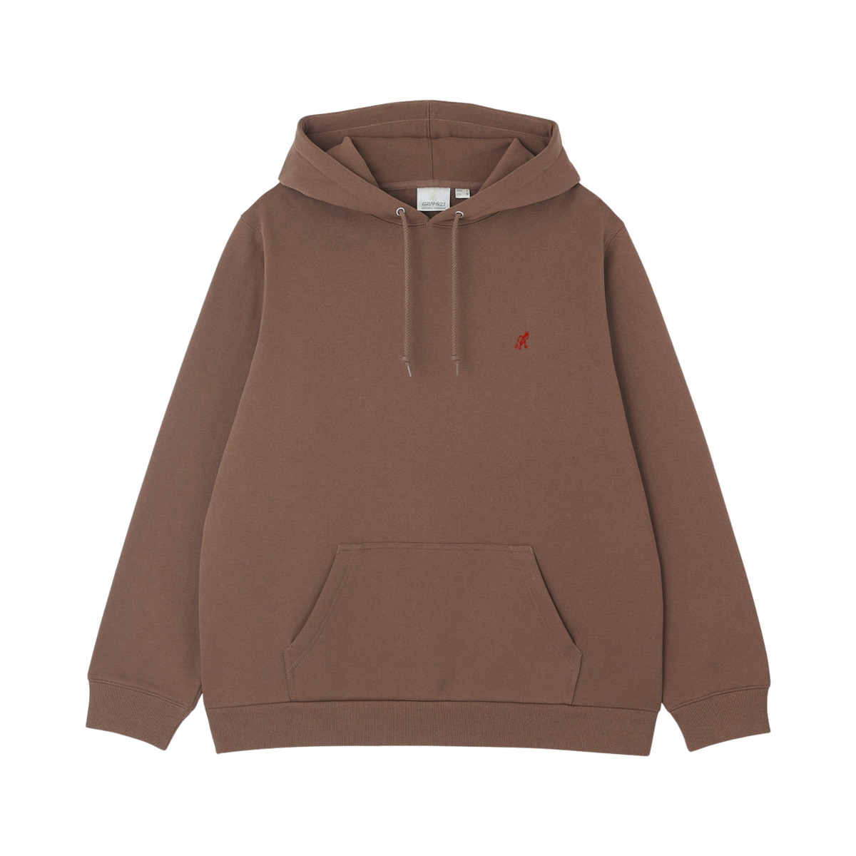 Gramicci One Point Hooded Sweatshirt - Brown