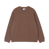 Gramicci One Point Crew Sweatshirt - Browm