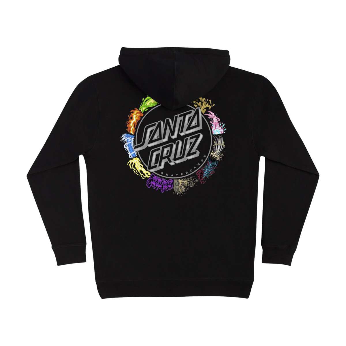 Santa Cruz x Pokemon Power Dot Hoodie - Black