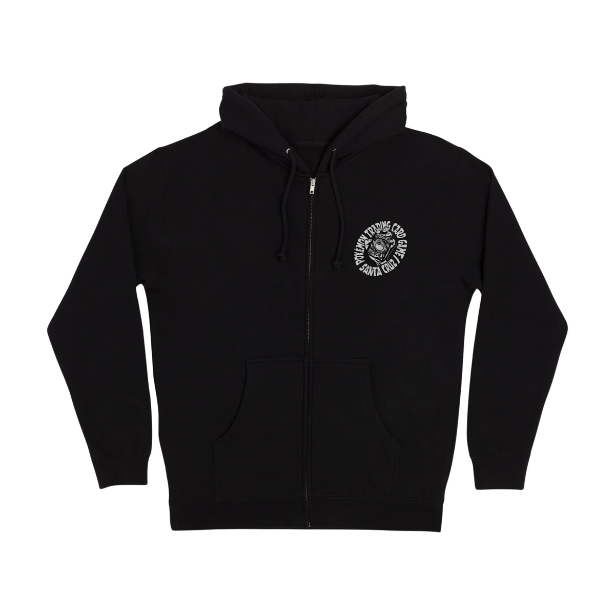 Santa Cruz x Pokemon TCG Hand Zip Hoodie - Black
