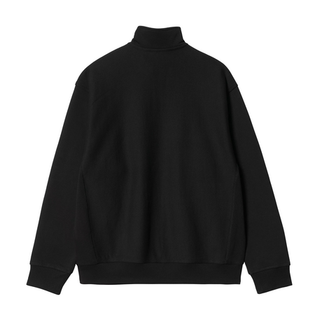 Carhartt WIP American Script Half Zip Sweatshirt - Black