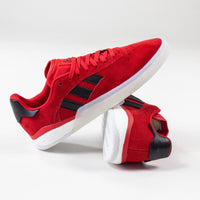Adidas 3ST.004 Shoes- Vivid Red / Core Black / Cloud White (500)