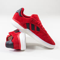 Adidas 3ST.004 Shoes- Vivid Red / Core Black / Cloud White (500)