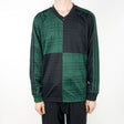 Adidas Checkered Jersey Long Sleeve T-Shirt - Collegiate Green / Black