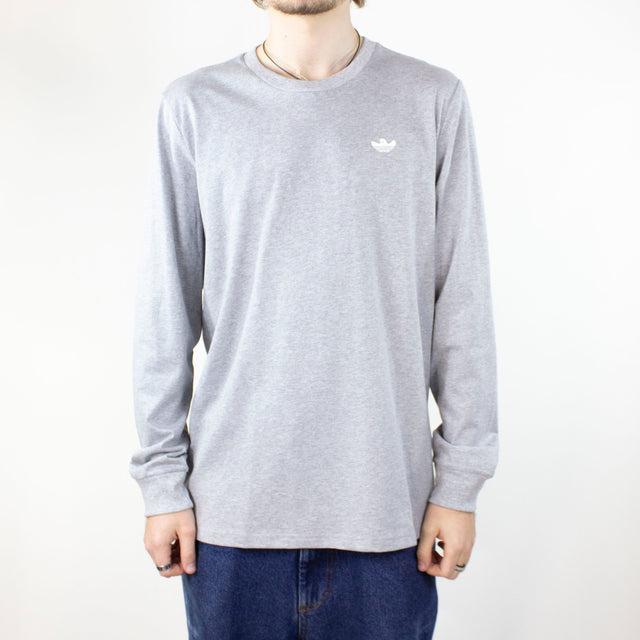 Adidas Shmoofoil Painted Long Sleeve T-Shirt - Grey