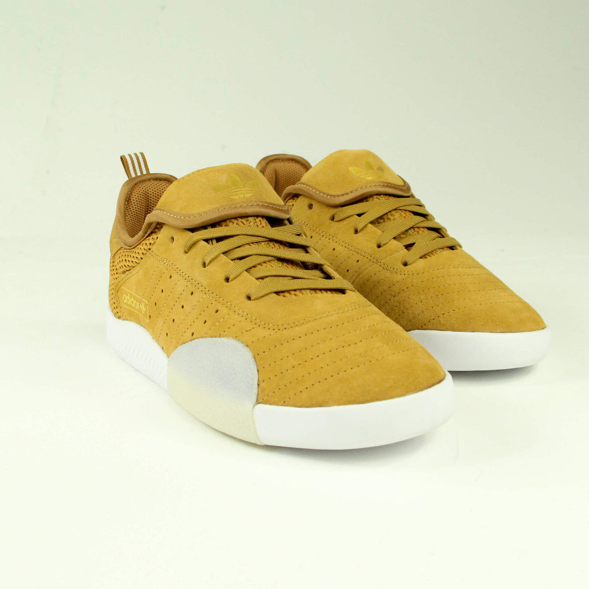 Adidas Skateboarding 3ST.003 Trainers - Mesa Brown / Footwear White / Gold MT