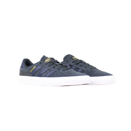 Adidas Skateboarding Busenitz Vulc II Shoes - Carbon / Legend Ink / Gold Metallic