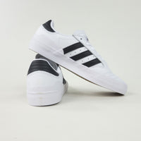 Adidas Skateboarding Busenitz Vulc II Shoes - Cloud White / Core Black / Gold Metallic