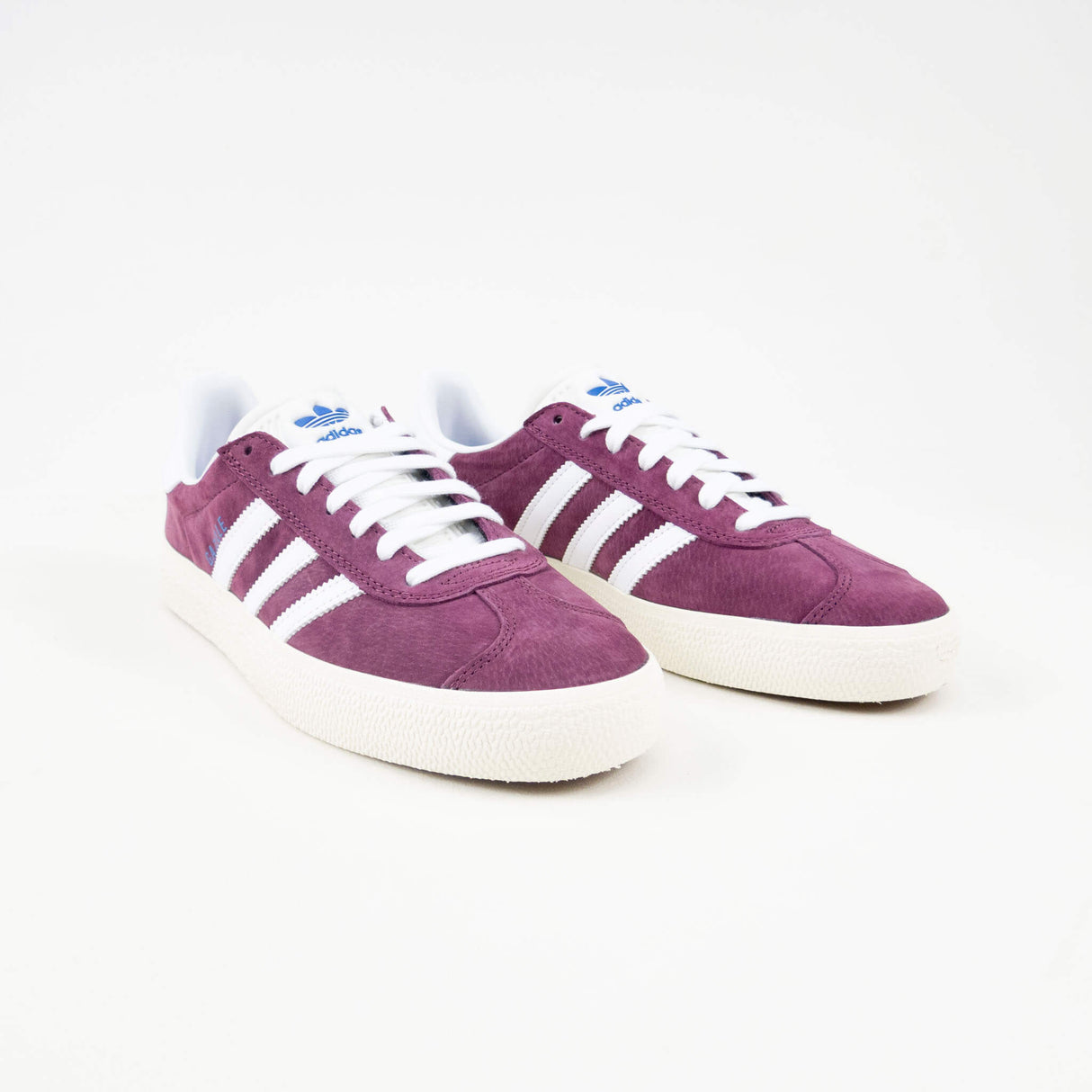 Adidas Skateboarding Gazelle ADV Shoes - Victory Crimson/White/Blue Bird