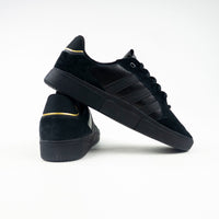 Adidas Skateboarding Tyshawn Pro Low Shoes - Core Black / Core Black / Gold Metallic