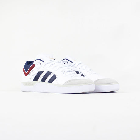 Adidas Skateboarding Tyshawn Shoes - White / Collegiate Navy / Grey One