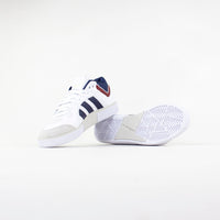 Adidas Skateboarding Tyshawn Shoes - White / Collegiate Navy / Grey One