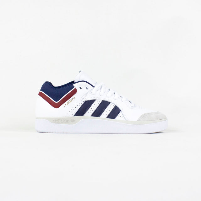 Adidas Skateboarding Tyshawn Shoes - White / Collegiate Navy / Grey One