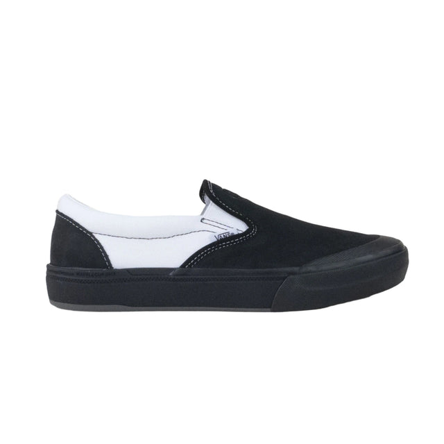 (BMX) Vans Slip-On Pro Shoes - (Dak) Black/White