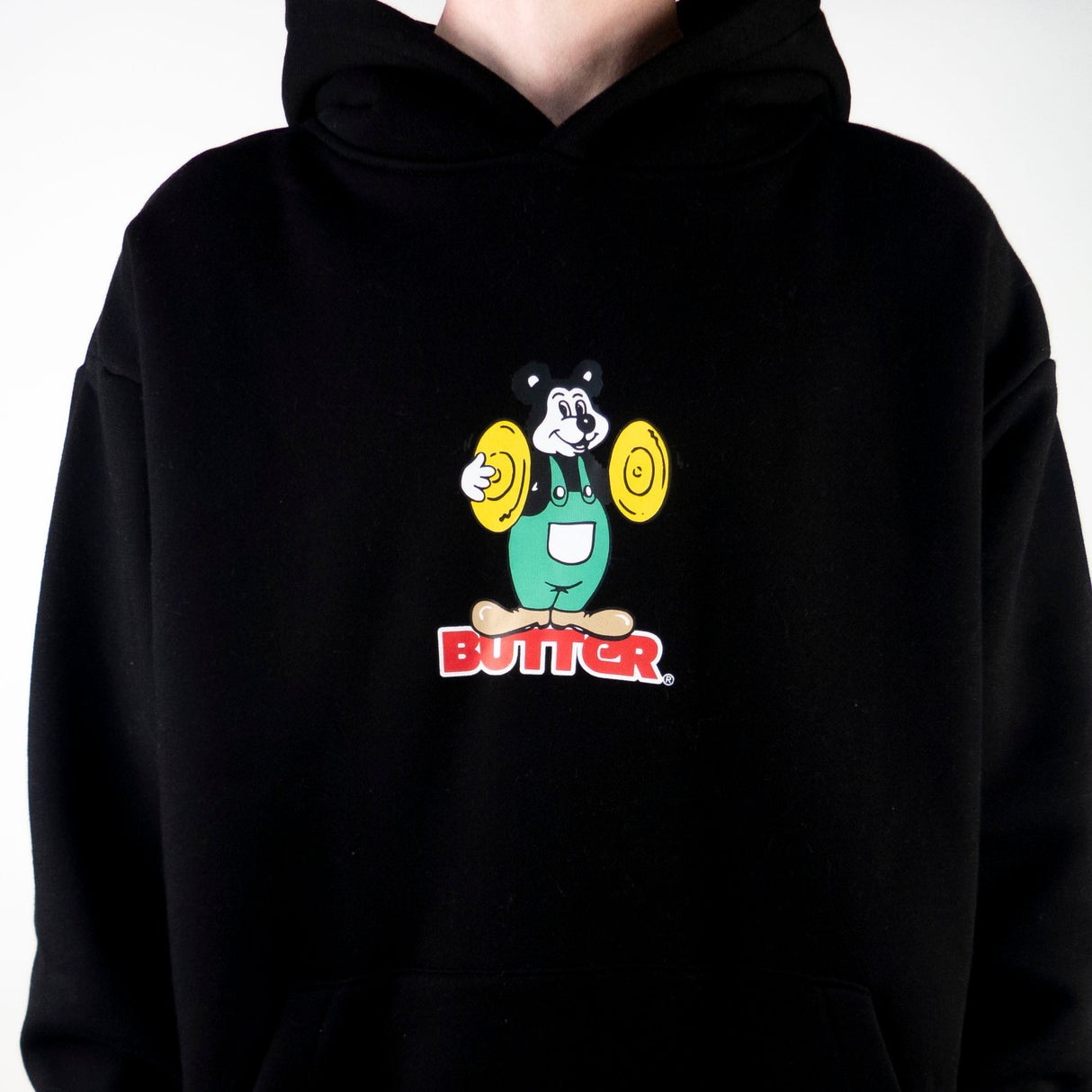 Butter Goods Cymbals Pullover Hooded Sweatshirt - Black