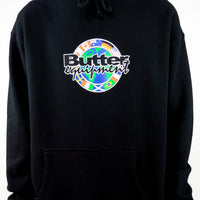 Butter Goods Global Equipment Hooded Sweatshirt - Black