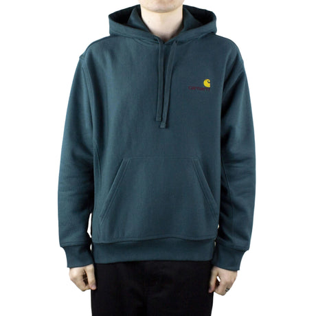 Carhartt WIP American Script Hoodie - Botanic