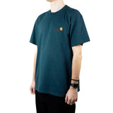 Carhartt WIP American Script T-Shirt - Botanic