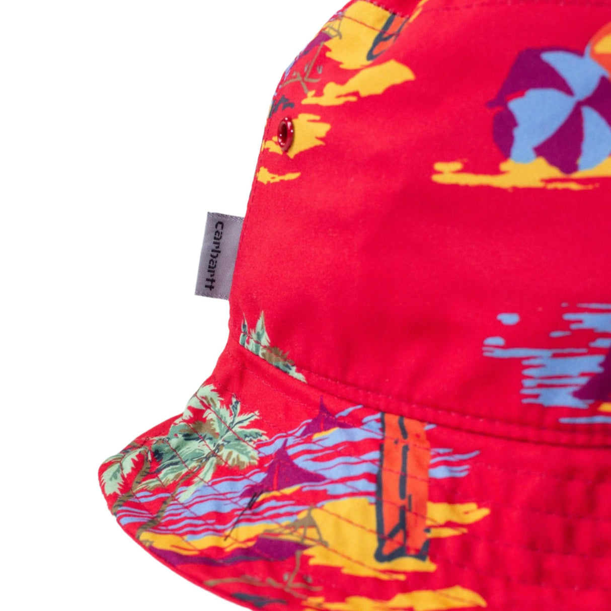 Carhartt WIP Beach Bucket Hat - Etna Red