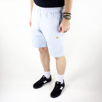 Carhartt WIP Chase Sweat Shorts - Icarus / Gold