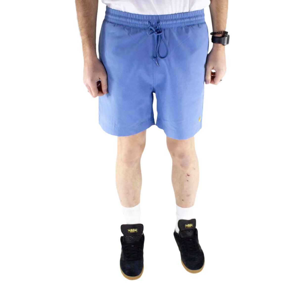 Carhartt WIP Chase Swim Trunks - Piscine / Gold