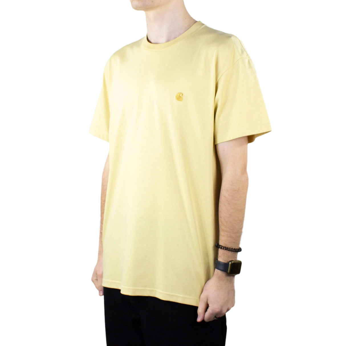 Carhartt WIP Chase T-Shirt - Citron / Gold