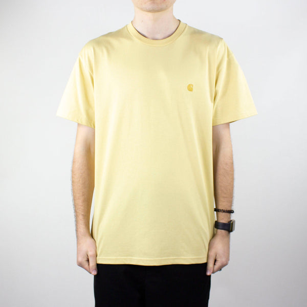 Carhartt WIP Chase T-Shirt - Citron / Gold