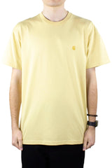 Carhartt WIP Chase T-Shirt - Citron / Gold