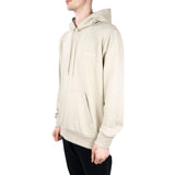 Carhartt WIP Hooded Script Embroidery Sweatshirt - Wall / White