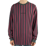 Carhartt WIP Longsleeve Barnett T-Shirt - Black / Red