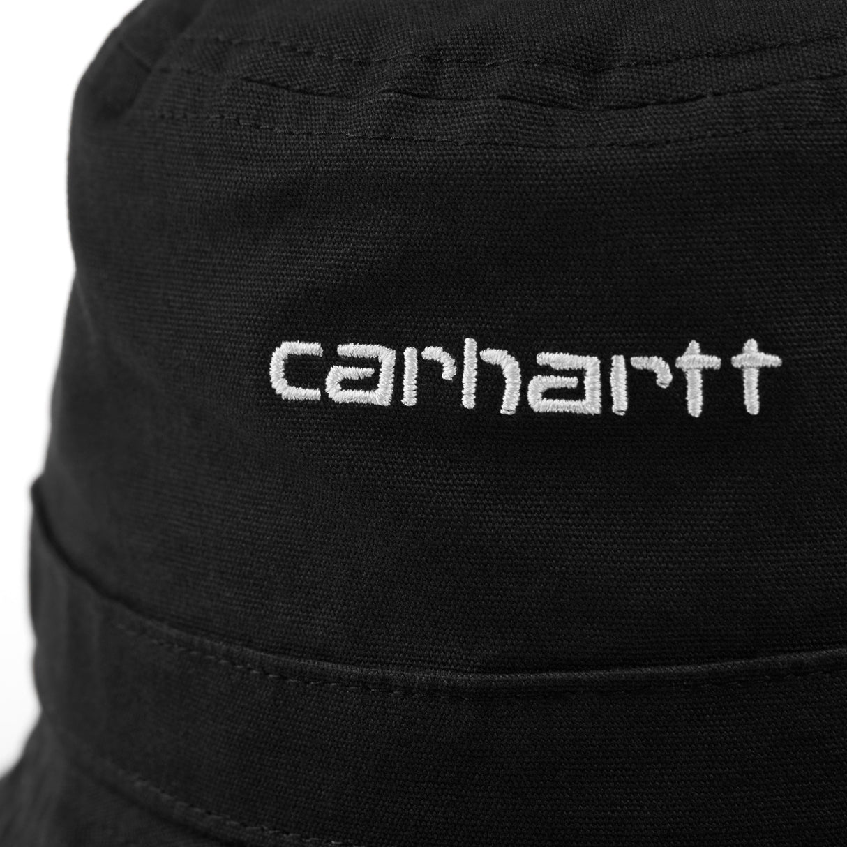 Carhartt WIP Script Bucket Hat - Black / White